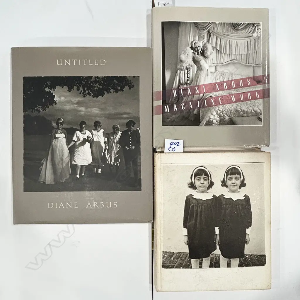 THREE DIANNE ARBUS PHOTOGRAPHY BOOKS Image 1++
